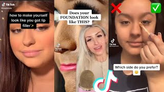 beauty hacks,eyeliner tutorial,foundation,mascara hacks tik tok compilation