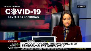 Burundi's ConCourt orders swearing in of the president-elect