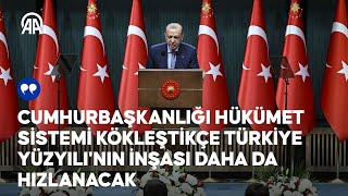 Cumhurbaşkanı Erdoğan, Kabine Toplantısı'nın ardından açıklamalarda bulundu