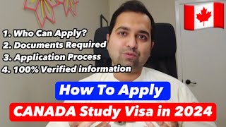 Canada Study Visa in 2024 | A Complete Step by Step Guide 🇨🇦