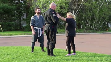 Bujinkan Ninjutsu, 6th Kyu, part 29 - 5 techniques using hon gyaku, #2