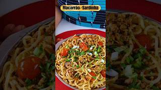JANTAR RÁPIDO: MACARRÃO COM SARDINHA E MUITO SABOR! #divinasreceitas #receitas #receitafacies