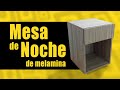 Cómo hacer una MESITA DE NOCHE - Mesa de noche - VELADOR - Mesa veladora -DIY FACIL