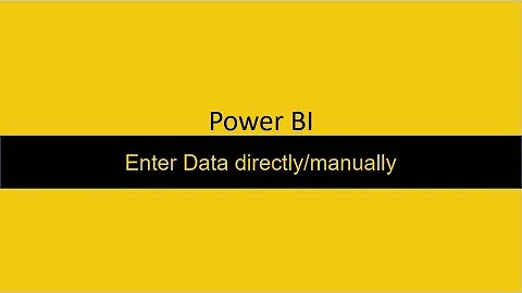 Can you import data into Power BI?