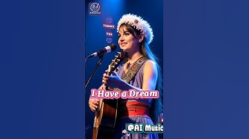 I Have a Dream - Lyrics - ABBA #ai #music #singer #video #beautiful #AI_Mussic_Singer