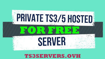 GRATIS TS3 / 5 VÄRDAD SERVER 2025 (livstid) || TS3SERVERS.OVH || TeamSpeak 3 och Teamspeak 5