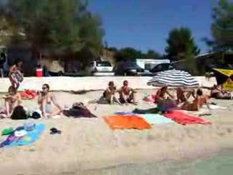 Beach in Split, Croatia - YouTube