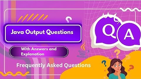 Java Output Questions with Answers and Explanation #java #strings #viralvideo