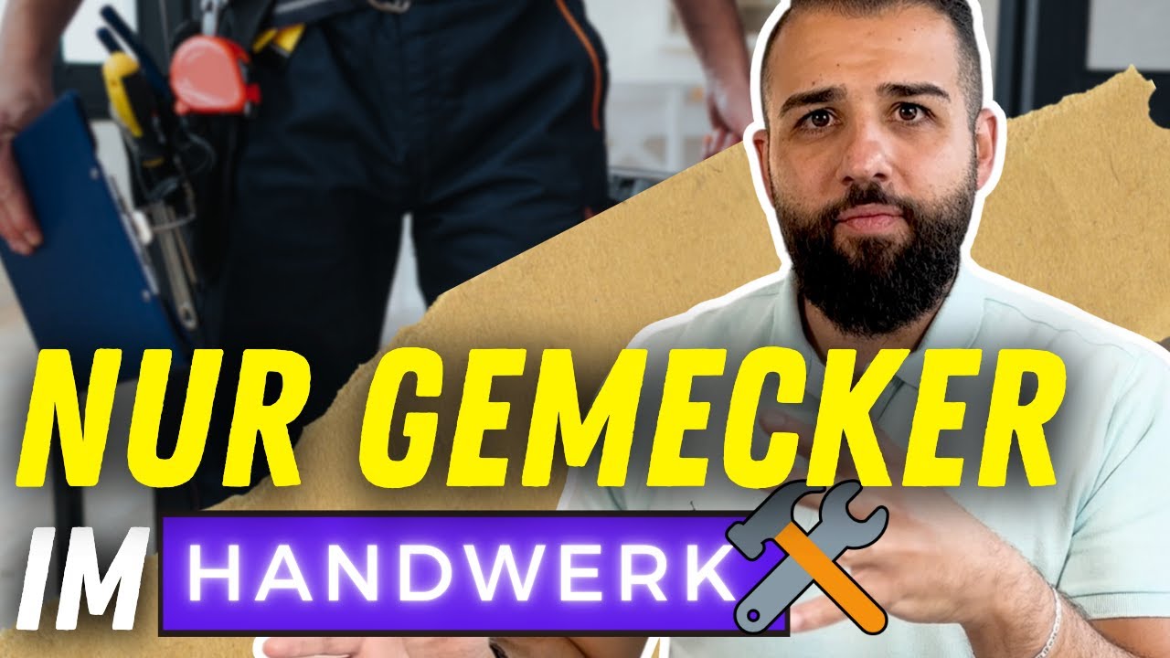 Realtalk: Reich werden im Handwerk ist SUPER EINFACH