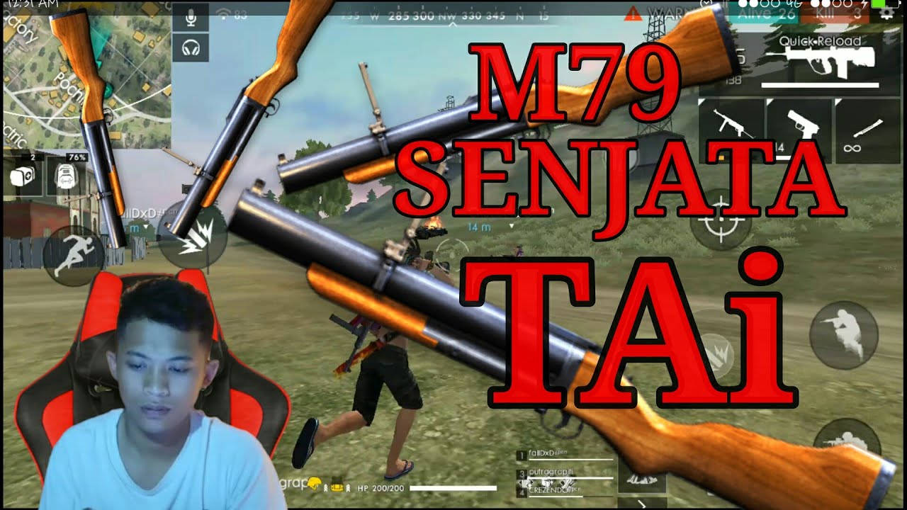 Senjata Paling Mematikan Di Free Fire Menjancukan