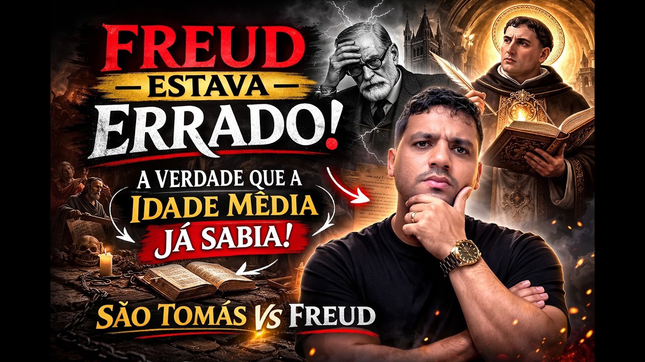 Freud não entendeu a mente humana. Assista!