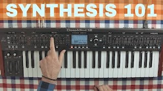 BEHRINGER DEEPMIND 12 BEGINNER SUBTRACTIVE SYNTHESIS TUTORIAL