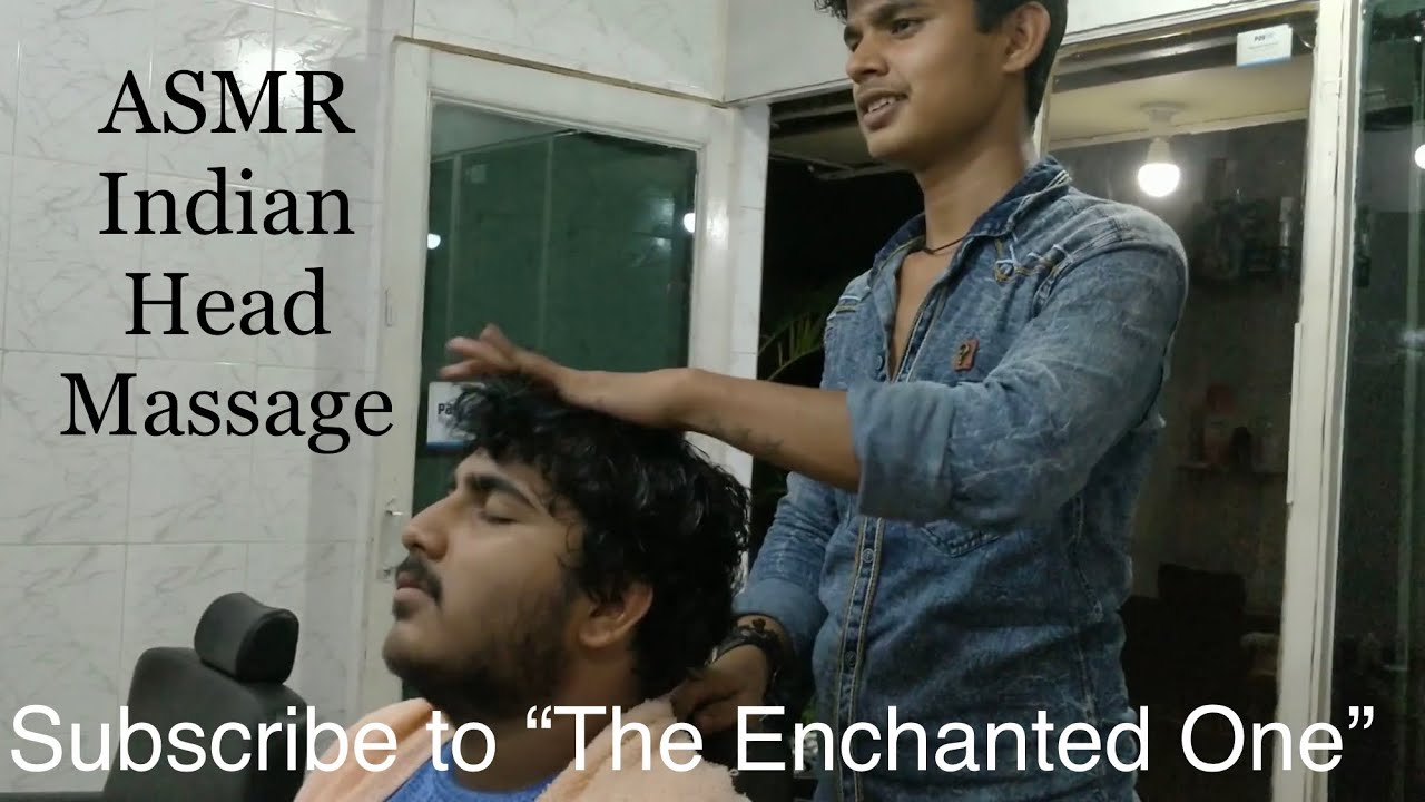 ASMR Street Indian Head Massage for 1BEST HEAD MASSAGE4KHD YouTube