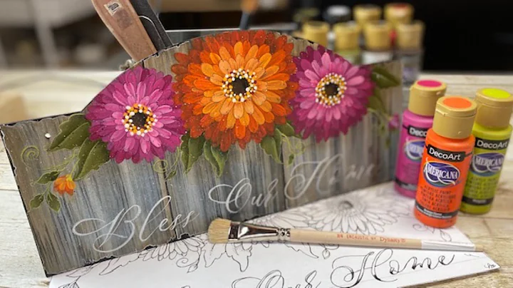 "Gerbera Daisy Blessings" with Tracy!