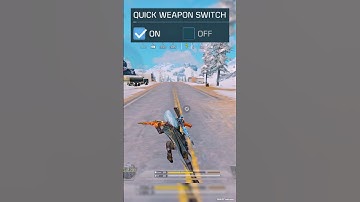 ✅Best Setting To Switch Weapon Fast  in COD Mobile 😱 #shorts #trending #codm