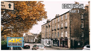 Edinburgh City Drive - 4k Driving Downtown UK - Part 3