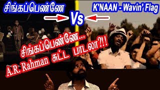 Singappenney copycat. சிங்கப்பெண்ணே official
song https://www./watch?v=mnbwe8zkebg k'naan - wavin' flag (coca-cola
celebration mix) https://www.yo...