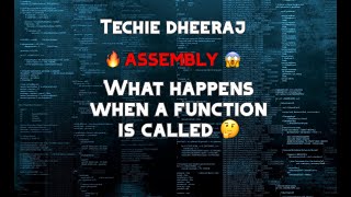 How Function Calls works in Assembly ( CALL Instruction ) | x86 Assembly || Practical Demo