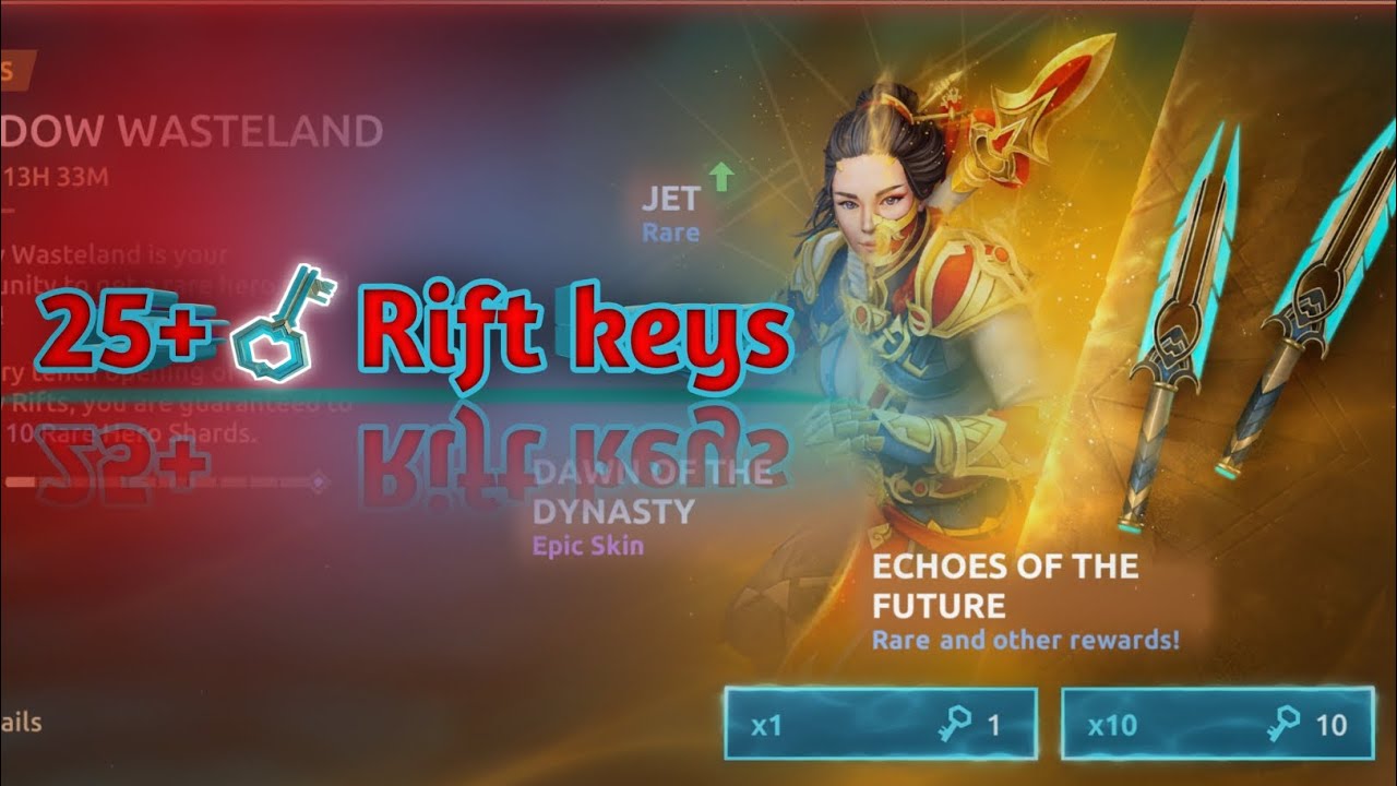 Spending 25+ Rift keys to get jet's new skin ‘IMMATERIAL’ / Shadow