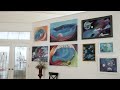 Take a tour of dlinn art studio