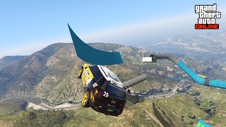 Issi Rally Parkour Race - GTA 5 Online | باركور قفزات ممتعة قراند 5