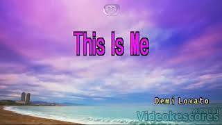 Demi Lovato - This Is Me (Karaoke/Lyrics/Instrumental)