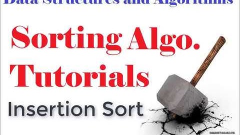 Insertion Sort Algorithm [DSA] || Sorting Lectures || Episode 4 || Sinahala and English
