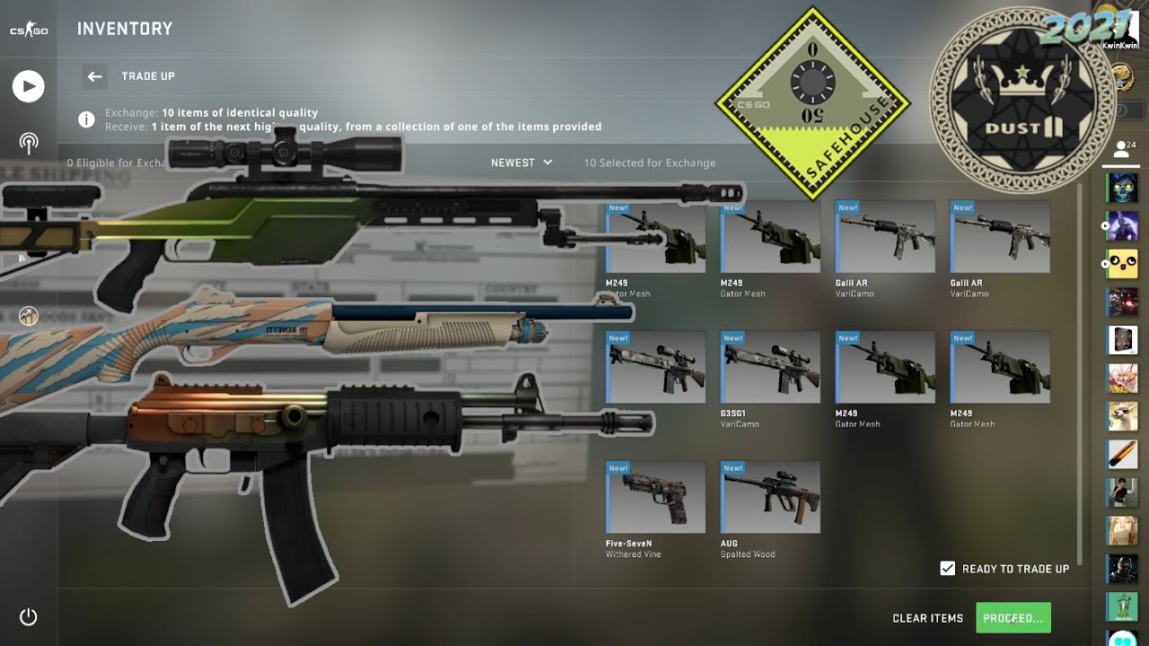 Every weapon skin in the 2021 Dust 2 Collection in CS:GO - Inven