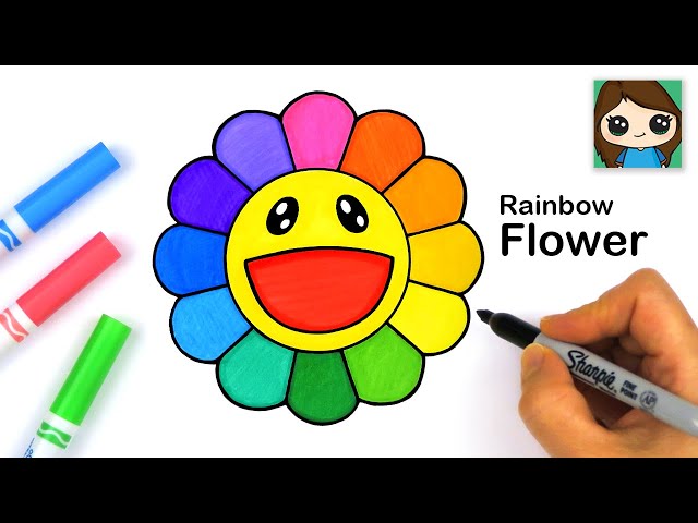 How to Draw Murakami Flowers