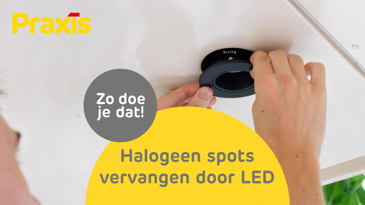 Spit Tegenstander reparatie Halogeenlampje vervangen door LED - Stappenplan | Praxis - YouTube