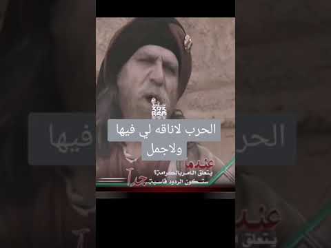 الزير سالم الحرب لا ناقه لي فيها ولا جمل