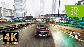 🔥 NFS UNDERGROUND 2 | GRAPHICS MOD | FOG RESHADE with Ray Tracing (4K)