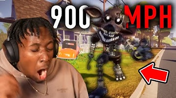 FOXY IS FASTER THAN FREDBEAR IN HELLO NEIGHBOR