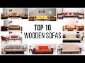 Wooden sofa Set: Top 10 Wooden Sofa Sets Online Upto 55% OFF | Sofa Set Design | Modern Sofa Set