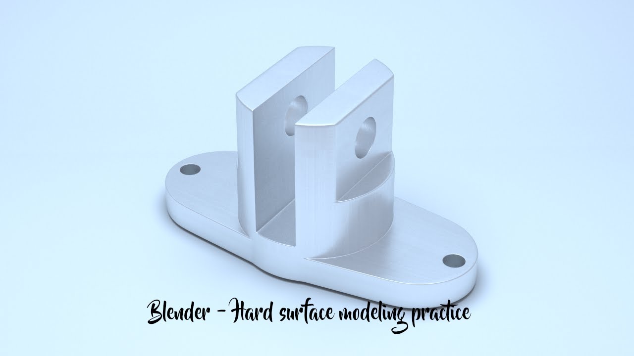Blender - Hard surface modeling practice #74 - YouTube