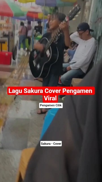 Lagu Sakura Cover Pengamen Viral #pengamen #pengamenviral #sakura #shorts #feedshorts #viralvideo