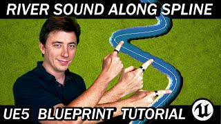 Let's Build the RPG! - 18 - River Sound Audio Along a Spline - Unreal Engine 5 Blueprint Tutorial