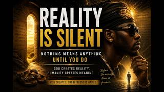 Reality Is Silent: Nothing Means Anything, Until You Do.