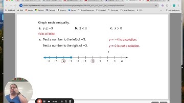 Alg I   Lesson 2.1   Writing and Graphing Inequalities 📝