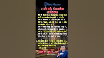 6 biểu hiện của chồng chuẩn mực #TốtPhone #TotPhone #suckhoe #cuocsong #ChonChuanDungTot