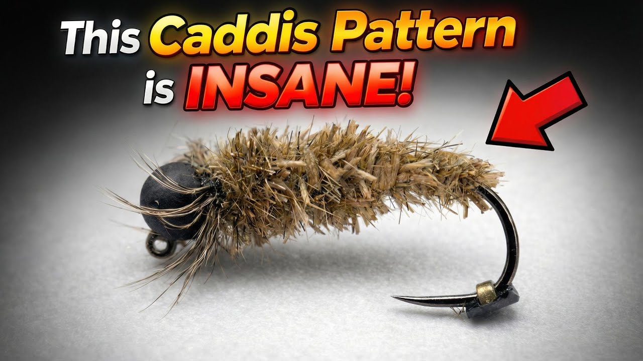 Trout Fishing Just Got EASIER with My Secret Caddis Fly Pattern