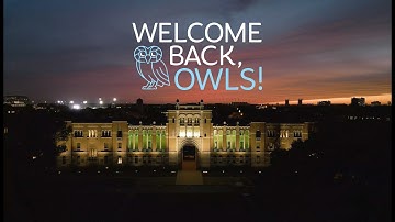 Welcome back to Rice University