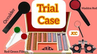 Trial Box (Trial Case & Trial set)In Hindi | #optometry #optometrist #trialbox #trialcase #trialset