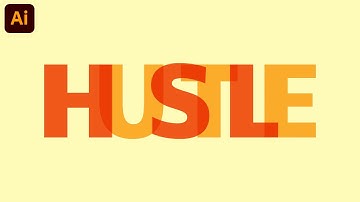 How To Create Custom Type Designs - Colour and Blending Modes in Adobe Illustrator