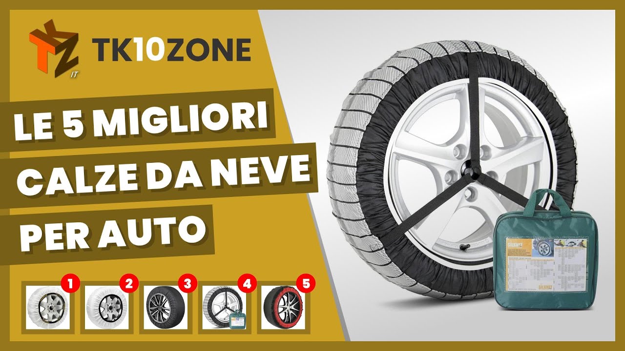 Le 5 migliori calze da neve per auto 