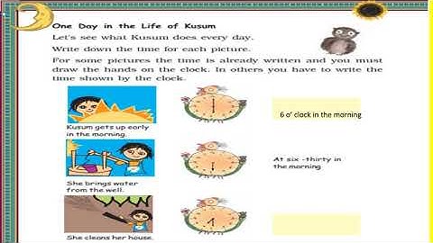 NCERT MATHS Class 3 Chapter 7 Time Goes On Part 3