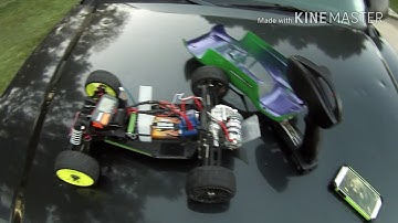 Traxxas Rustler speed run stock brushed xl5