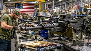 Inside the U.S. Army Factory: Full Process of How M250s Are Made