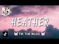 Conan Gray - Heather (Lyrics)(Slwoed Tiktok Song)(youre cute) Only if you knew, how much I liked you