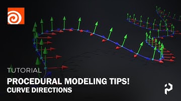 Houdini - Procedural Modeling Tips! - Curve Directions